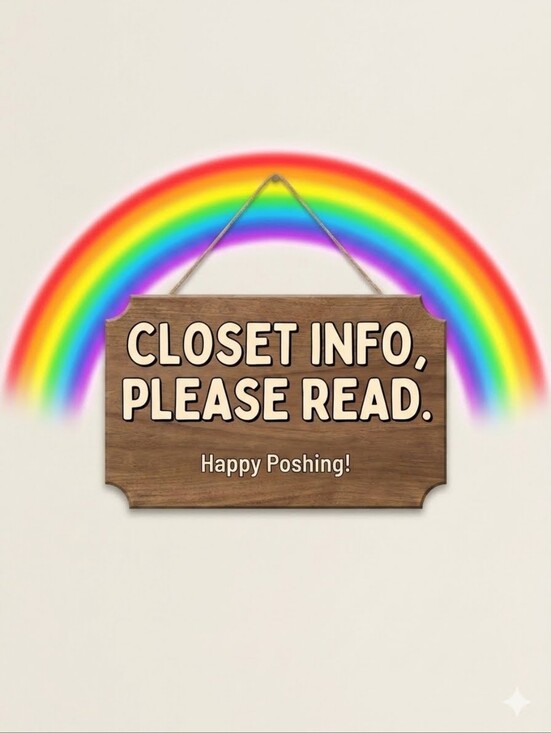 Vintage Other - Closet Info 🙂 Please Read